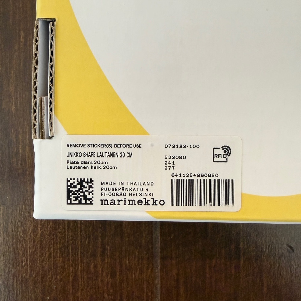 NIB Marimekko 20cm 60th Unikko 3D Plate - Picture 8 of 9